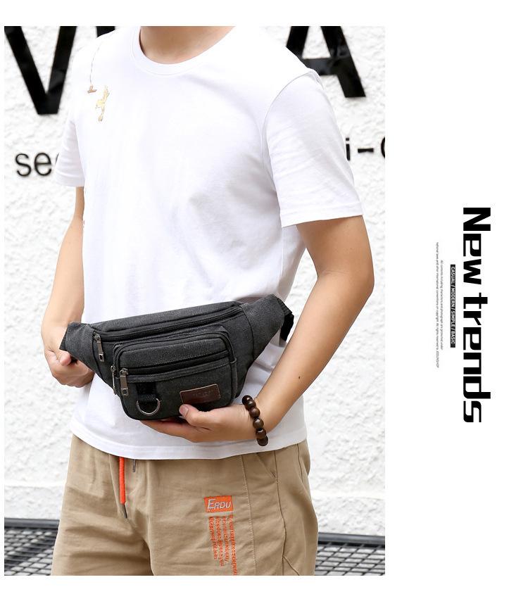 Bolsa de Cintura Esportiva Unissex para Corrida - Pochete de Lona Mais Vendida para Celulares