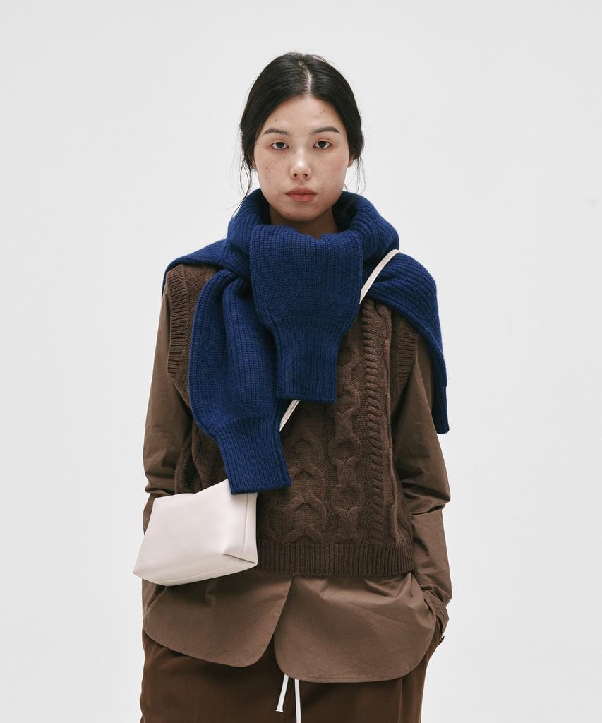 Yuleuteu Cashmere Wool Aran Vest_3Color