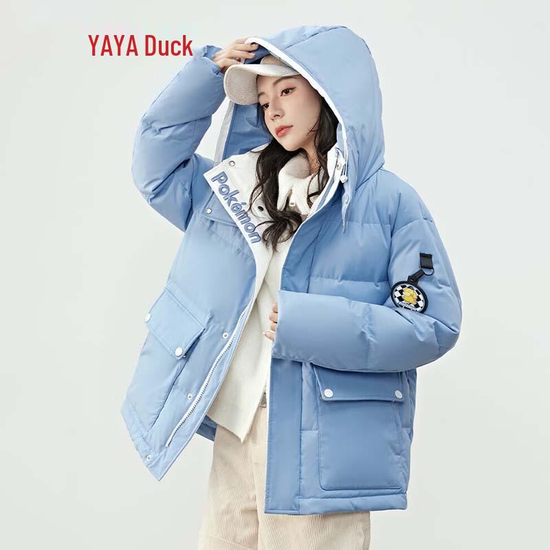 YAYA Унисекс Короткая пуховая парка куртка YE2B607881D L