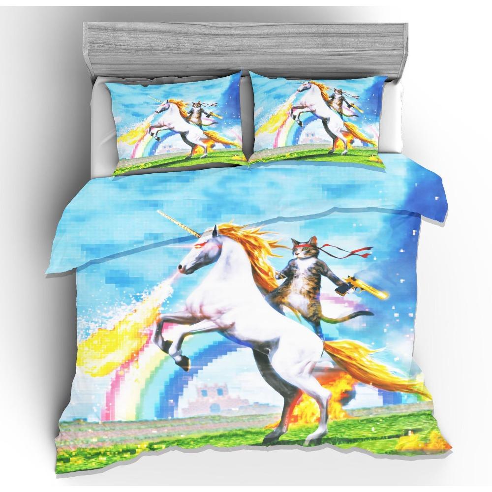 

3D цифровая печать, постельный набор из трех предметов 135x200 two-piece set