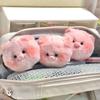 Small Pig Head Small Pig Head Plush Pendant Animal Keychain Plush Pig Keychain  Female Lady Girl
