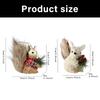 Handcrafted Hanging Squirrel Holiday Decoration Foam Christmas Ornament For Indoor Window Desktop Holiday Display