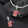 New 925  Silver Magic Card Charms Pendant For Women Fit Original Bracelet DIY April Fools' Day Party Jewelry Gifts