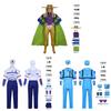Jojos Bizarre Adventure Jonathan Joestar Cosplay Costume With Printed Fabric For Halloween Party