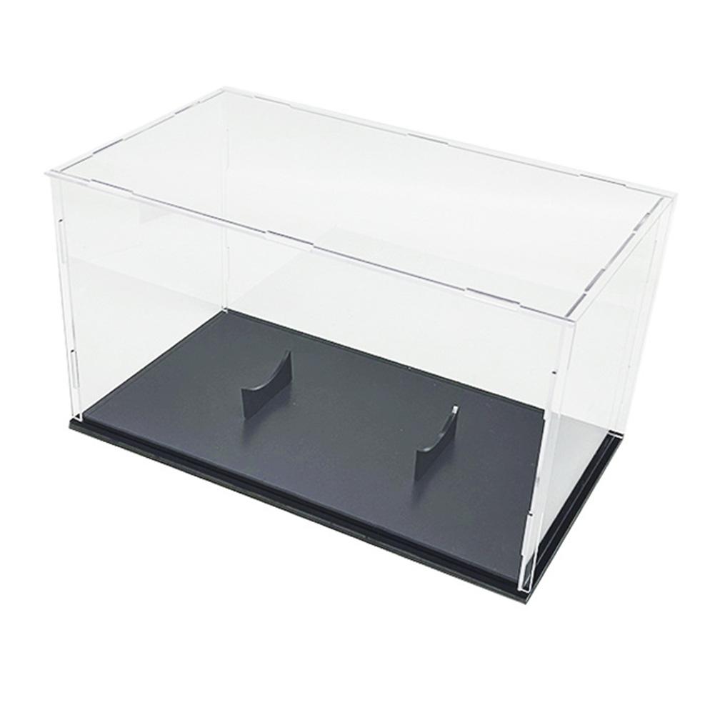 Dustproof Box Acrylic Storage Box Easy Assembly Design Lightweight Design Protective Display Case Space Saving Storage чёрный 6860₽