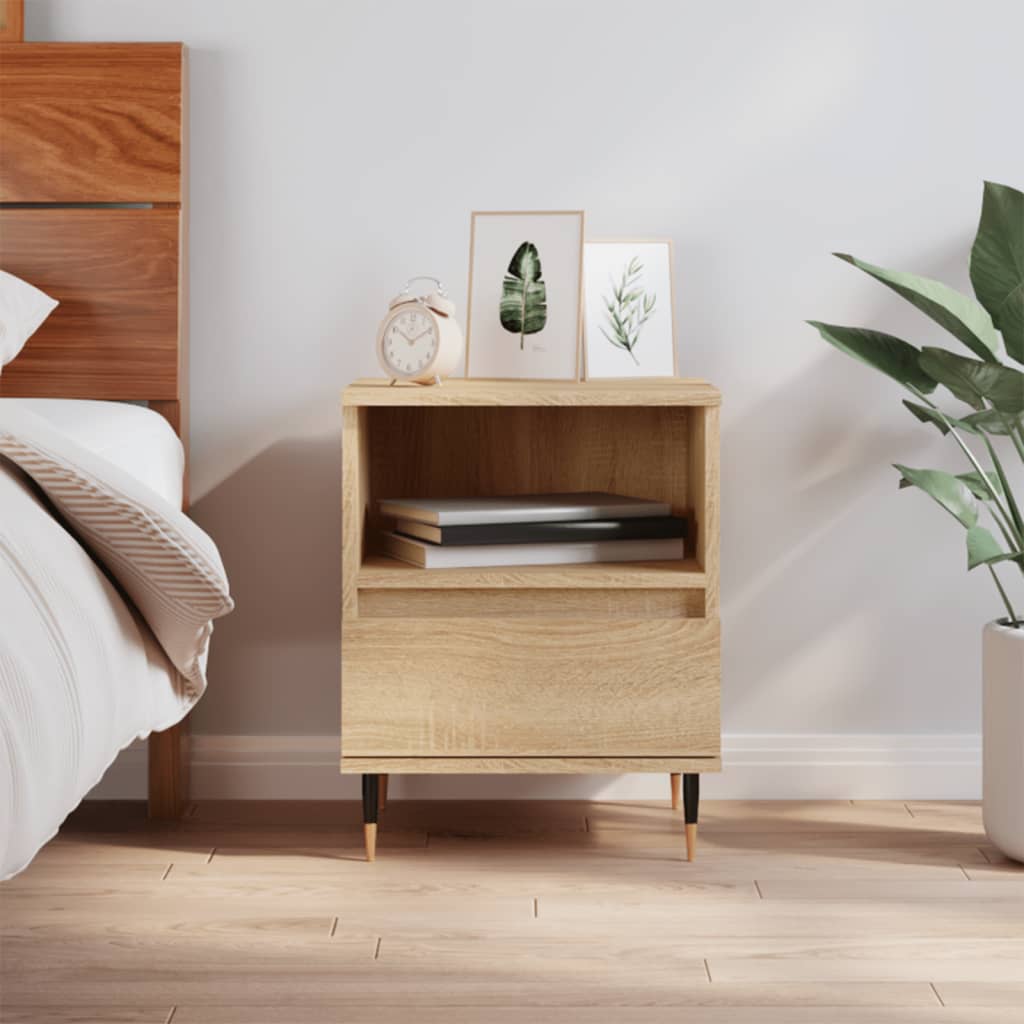 Nightstand Sonoma Oak 40x35x50 cm Particleboard