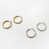 Simple Basic Ring Earrings Worn by Ahn Eun-jin, Seol In-ah, and Jang Hee-ryung