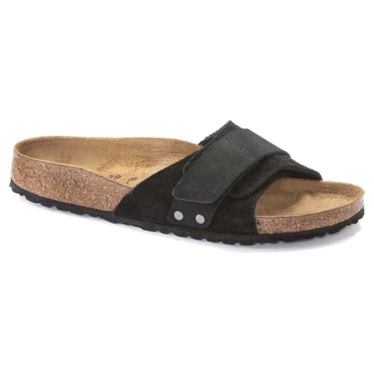 Birkenstock Casual Comfortable Simple EVA Odor-Resistant Slide Sandals Women Sandals Black 1024200