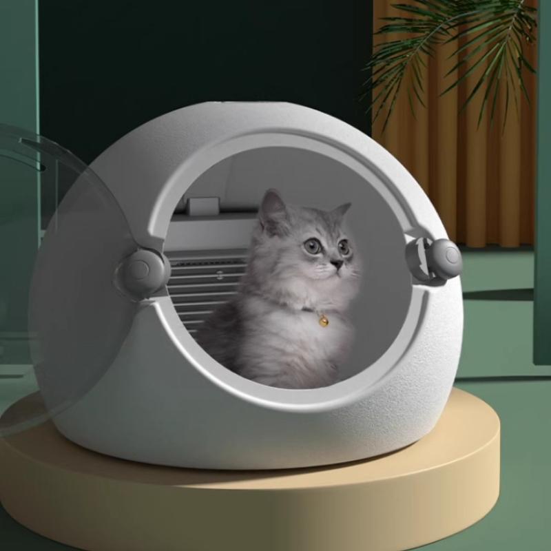 Automatic Pet Dryer Box for Cats & Dogs Portable Pet Grooming Machine Home Use Dog Hair Blower Quick Drying Cat Care Equipment