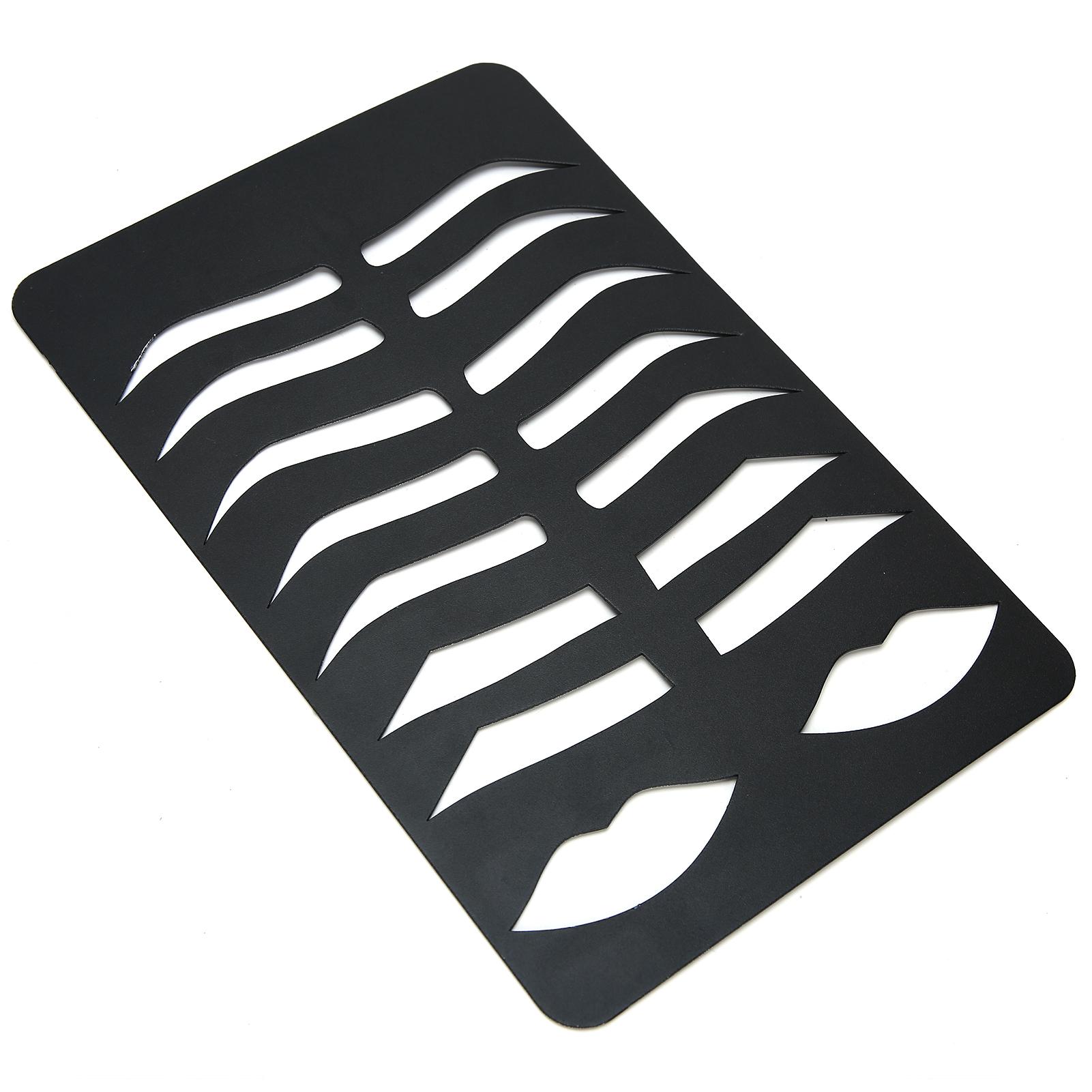 

Трафареты в форме бровей, губ, шаблон, модный комплект для формы бровей, формирователь макияжа