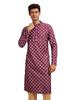 Diwas By Manyavar Men' Cotton Blend Printed Kurta ( , )