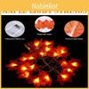 40 Led Maple Leaf Fairy String Light Offering Warm Glow For Fall Celebrations