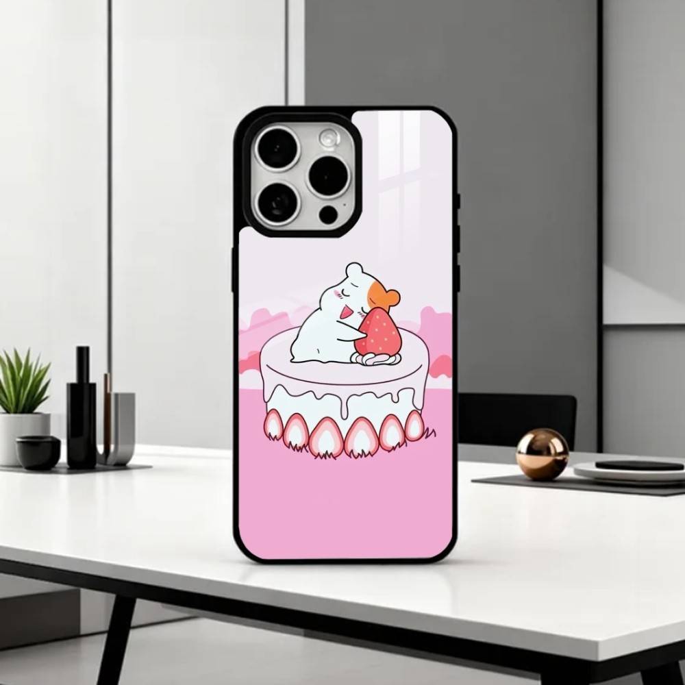 Lovely O-Oruchuban Ebichu Phone Case For iPhone17,16,15,14,13,12,11 Plus,Pro Max Magnetic For Magsafe Wireless Charging