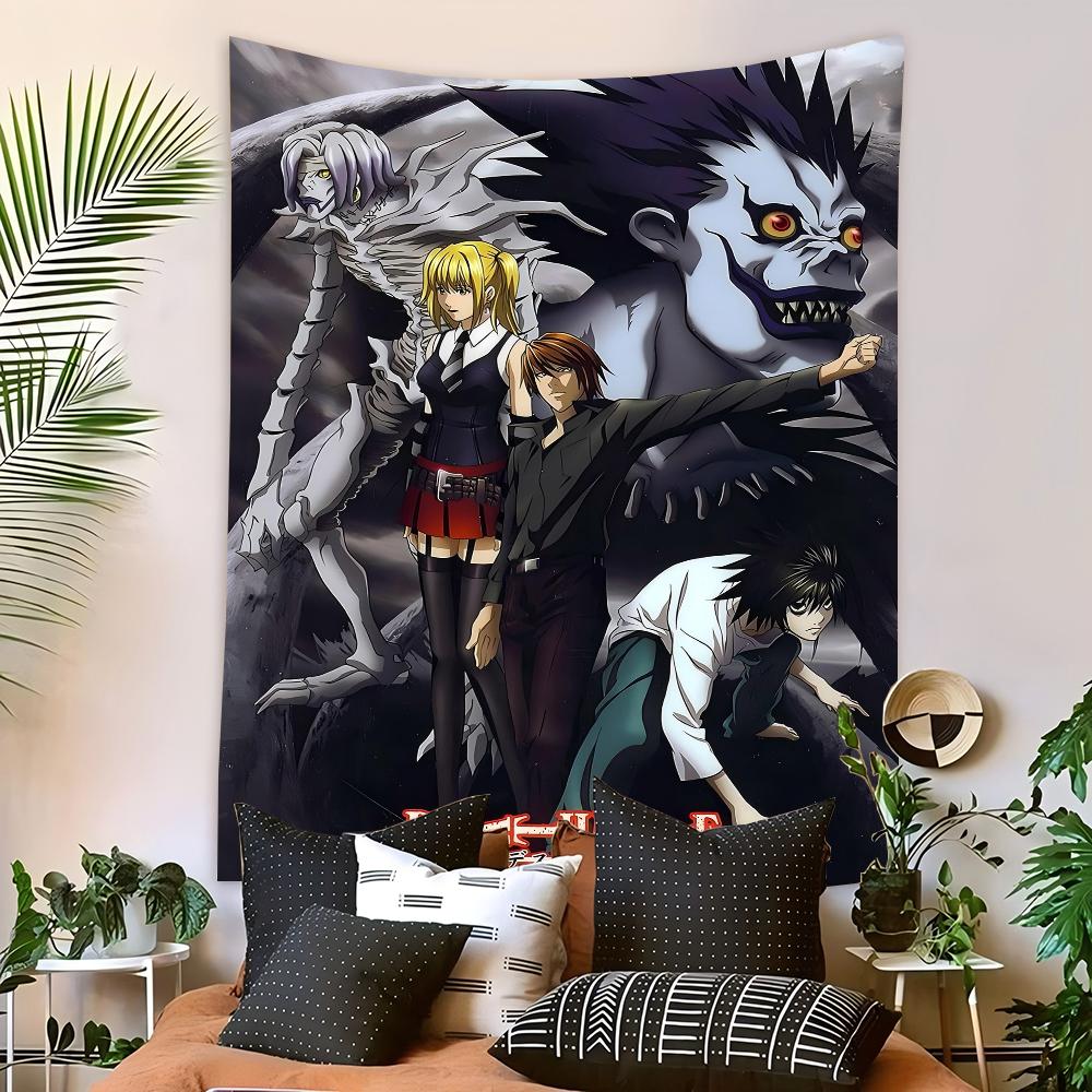 DDeath NNote Photography Backdrops Kids Birthday Photo Background Studio Portraits Photocall Props