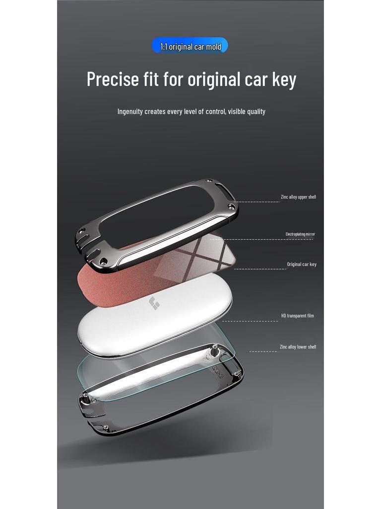 Ideale L9 Schlüsseltasche: Premium Schützende Metallhülle für L8/L7/L6/Mega Cars