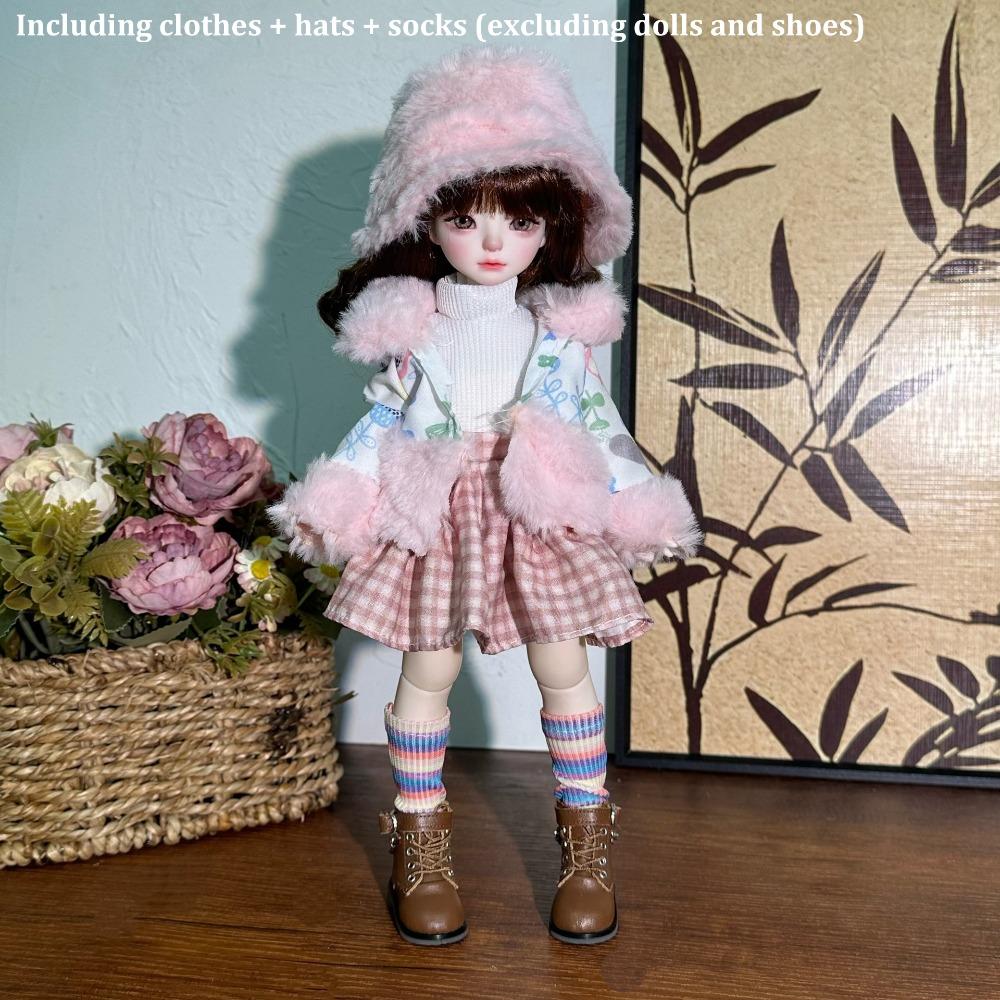 Pretty 30cm Doll Clothes Fashion Doll Accessories Trendy Doll Dress Girl Toy Gift