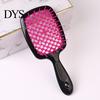 Ergonomic Grip Hair Brush Detangling Hollow Handle Scalp Massage Women Girls Wet Mesh Design Dry Long Curly Fluffy Styling Comb Hairdressing Tool And