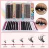 Diy Single Tuft Of Hair Mixed Large Capacity Eyelash Book Natural Thick D Song Segmented False Eyelashes