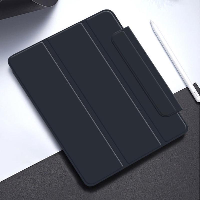 2024 iPad Pro Schutzhülle mit Magnetverschluss für 11" und 12,9" mit Schnalle und beidseitigem Clip