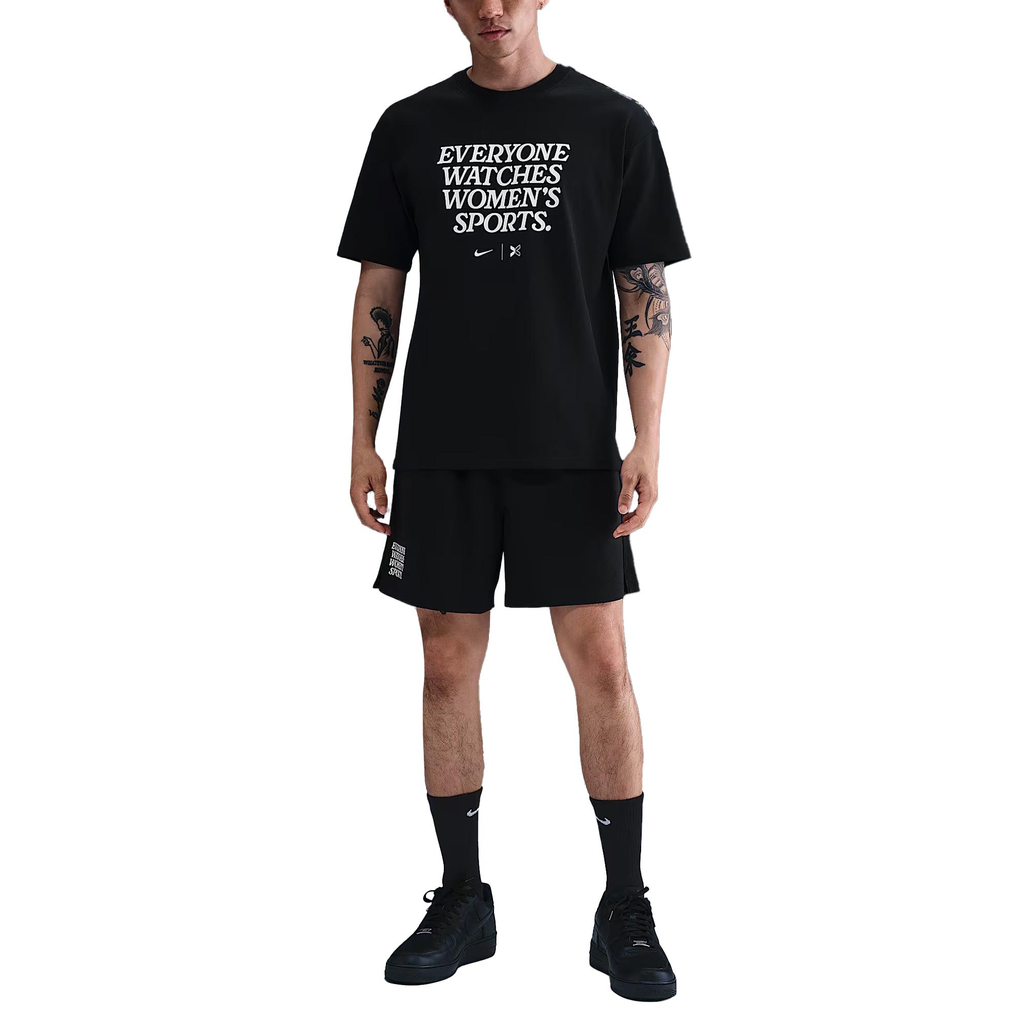 Nike T Shirts Men s 010 Black Crew Neck IM0561-010 L