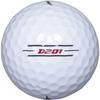 Mizuno Golfball D201 Weiß 1 Dutzend 12 Stück Distanztyp Kompatibel mit Kopfgeschwindigkeiten von oder mehr Weiche Konstruktion 5NJBD220 35 m/s 2-teilig