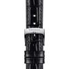 Tissot Leather Strap silver Dial Men's Fashion Watch T122.207.16.036.00