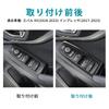 AIRSPEED Carbon Fiber Door Switch Panel Covers for Subaru XV GT Impreza and Custom Interior Protective and Accessories with Tape Series, GT/GK Series,