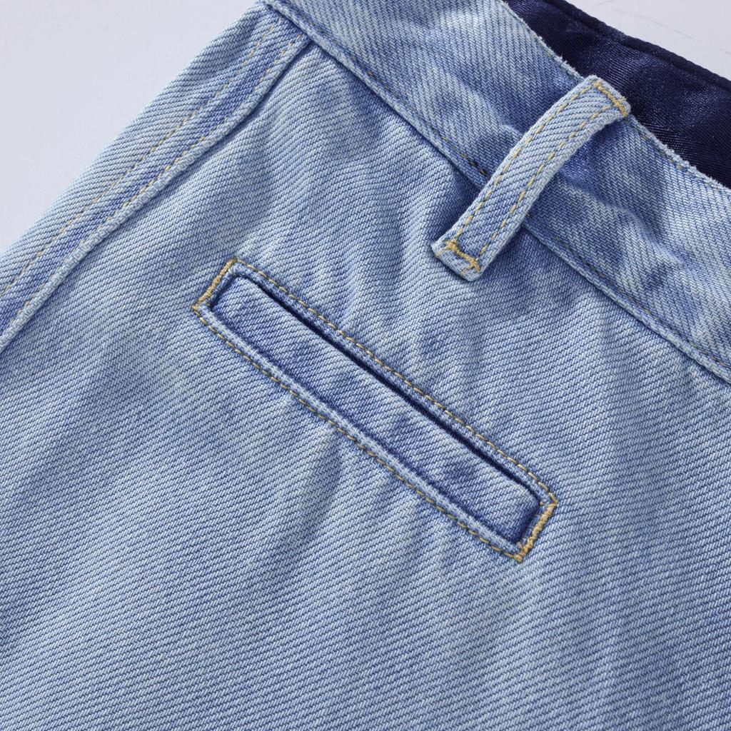 2024 Summer Women's High-Waisted Wide-Leg Jeans – Lightweight, Loose, Slimming, Floor-Length Pants