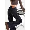 Unisex Retro Wijde Low-Waist Broek voor Herfst/Winter