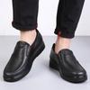 Big Size 48 Brand Men Casual Shoes Fashion Classic Casual Men Leather Shoes Black Hot Sale Breathable Business Men Shoes Casual