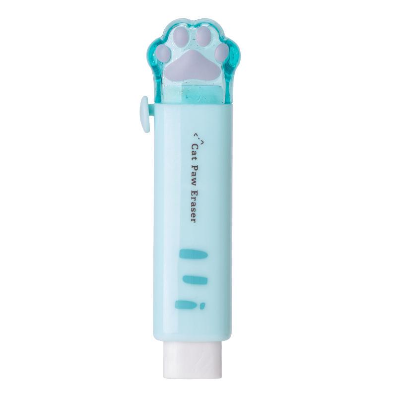 Twingo Tiangao Cat Paw Push-Pull Eraser: Cute, Clean, No-Marks for Homework
