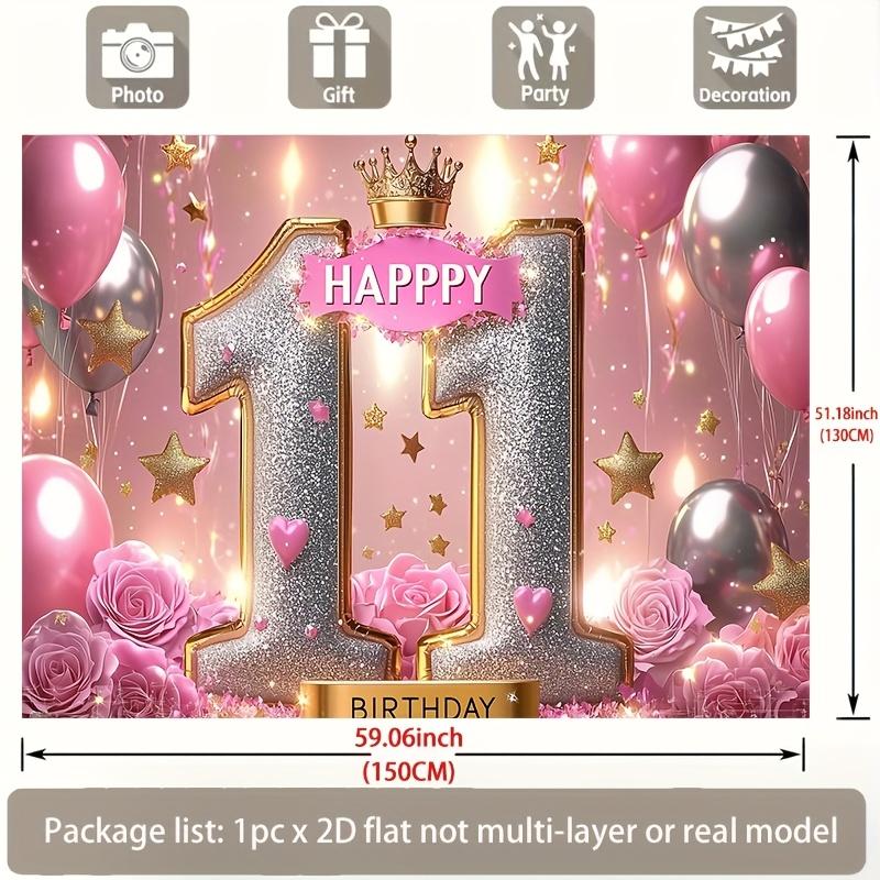 1pc Photography Birthday Backdrop - Home Party Decor