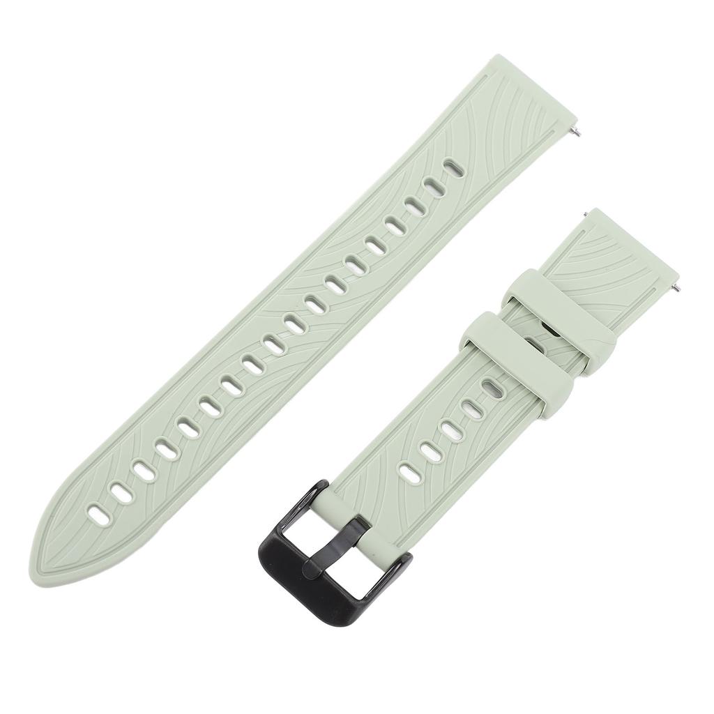 Watch Band for   Silicone Soft Breathable Quick Release Carved Smartwatch Replacement Band Strap for Men Women