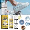 White Shoe Cleaner Kit Whitening Cleaning Gel Oxidation Removes Dirt Shoe Clean