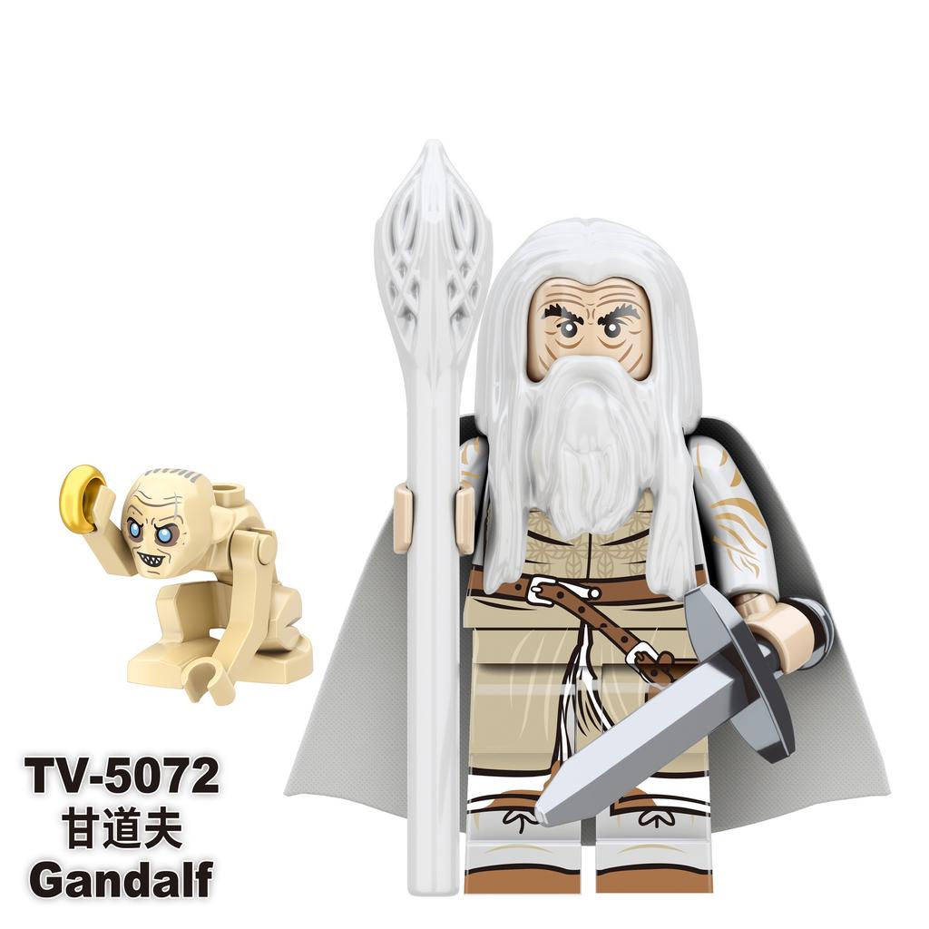 Tv6409 Lord Of The Rings Prince Of The Rings Building Block Figurine Assembly Toy Orc Gandalf Doll