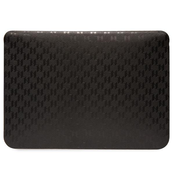 Karl Lagerfeld Sleeve Klcs14Sakhpck 14Czarny/Black Saffiano Monogram Choupette