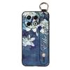 Protective Flower Phone Case For Tecno Spark30 Pro 4G/KL7 Kickstand Dirt-resistant Phone Holder Wrist Strap Back Cover
