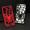 Husă Telefon Păianjen 3D Decupată Amuzantă Pentru Samsung Galaxy S25 S24 S23 S22 Ultra Plus S23FE S24FE Capac Spate Disipare Căldură