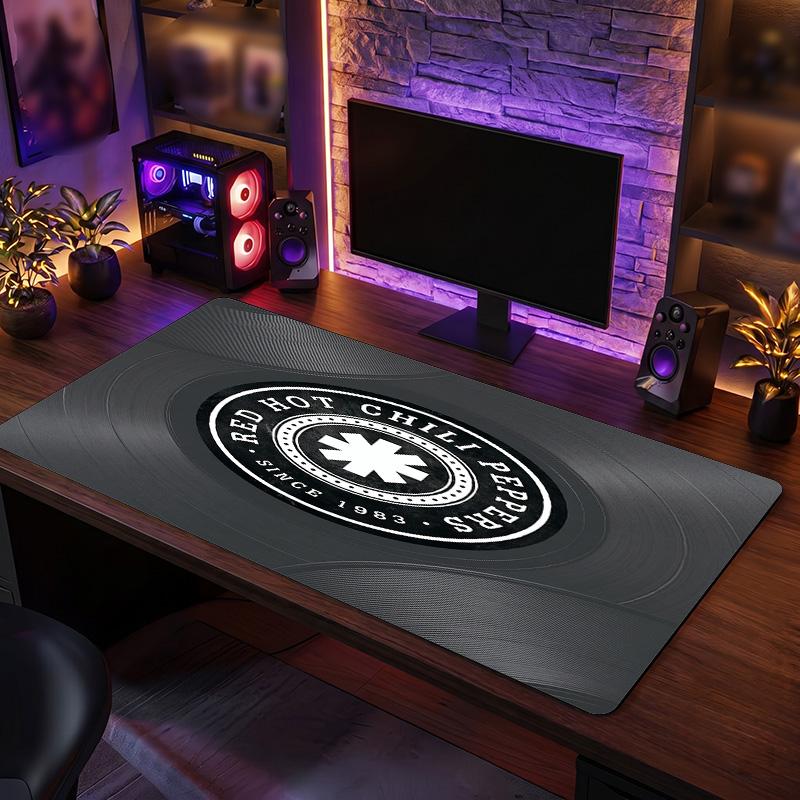 Red Hot Chili Peppers Print Large Mouse Pad Smooth Surface Anti?Slip Desk Mat For Gaming Office Laptop Decoration