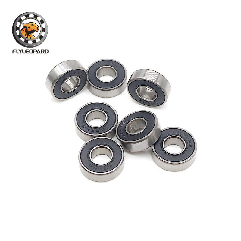 In-stock 6900 2RS Thin-walled Deep Groove Ball Bearing, 10x22x6, High-speed Motor Bearing with Blue Rubber Seal.
