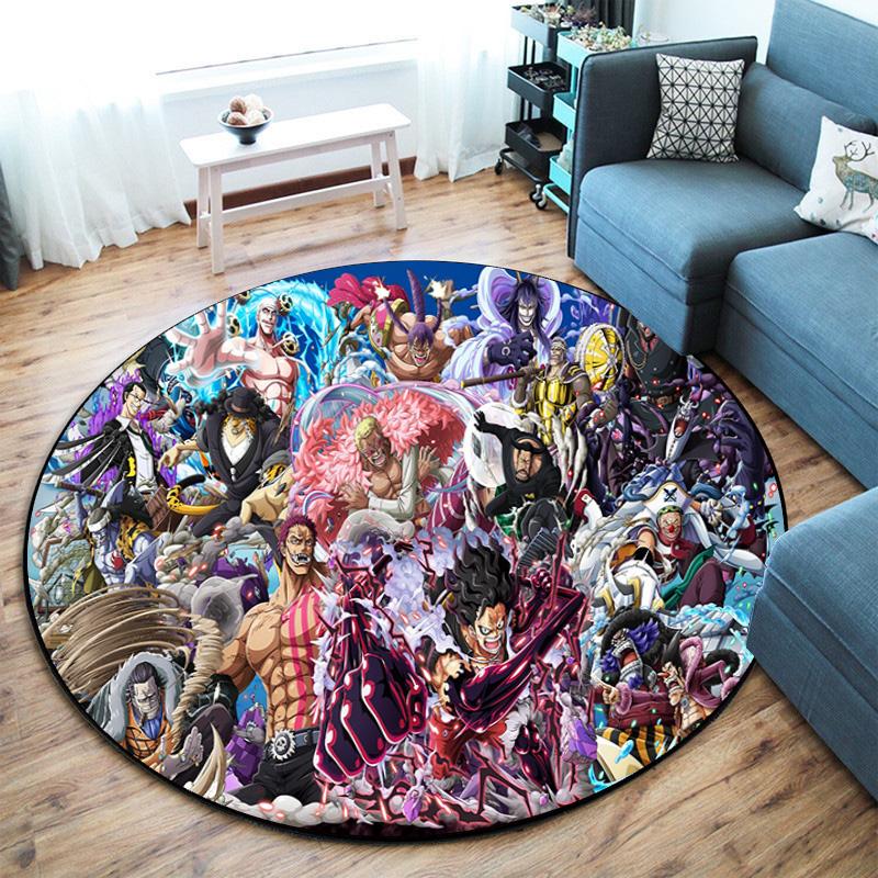 Cute Monkey D. Luffy from the Japanese manga ONE PIECE carpet is soft, home, bedroom, door mat decoration, and non slip carpet E16