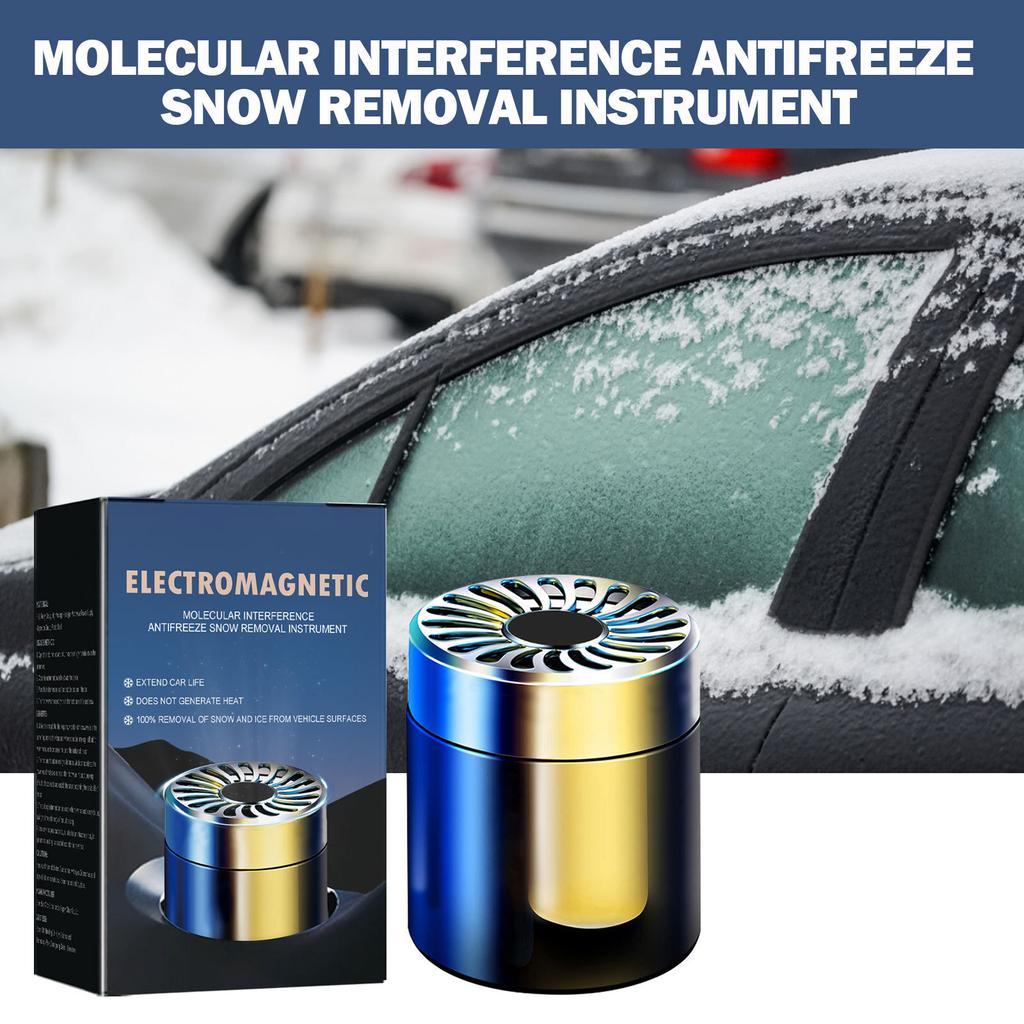 Electromagnetic Deicer Molecular Interfaces Snow Remover Device Car Antifreeze Ice Melting for Quick Safe Winter Driving