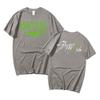 Singer Group Straykids Around Harajuku Print Fashion Men'S And Women'S T-Shirts Tops Short Sleeves