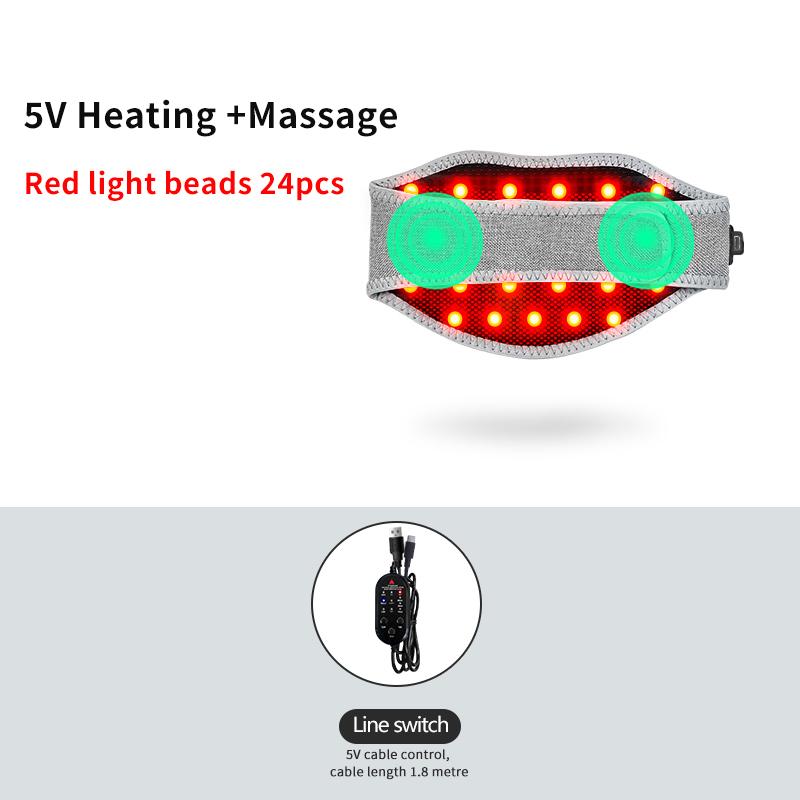 Nasenmassagegerät mit Rotlichttherapie und Wärmefunktion / Schnelle Erwärmung / Lindert verstopfte Nase / Allergischer Schnupfen / Laufende Nase / Vollständige Nasenmaske