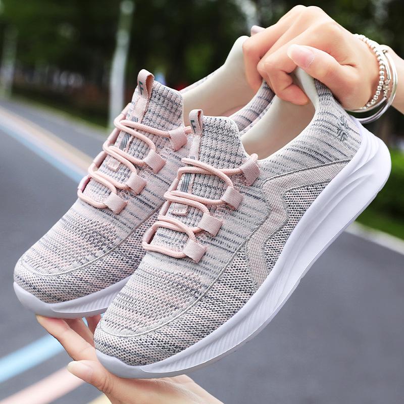 Fashion Comfort Flat Sole Sneakers Women 2024 Autumn New Mesh Breathable Casual Shoes for Women Running Women's Shoes Zapatos De Mujer