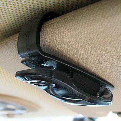 Car Sun Shield Top Visor Sunglasses Holder Eyeglass Clip Ticket Card Mini Clinch CLE
