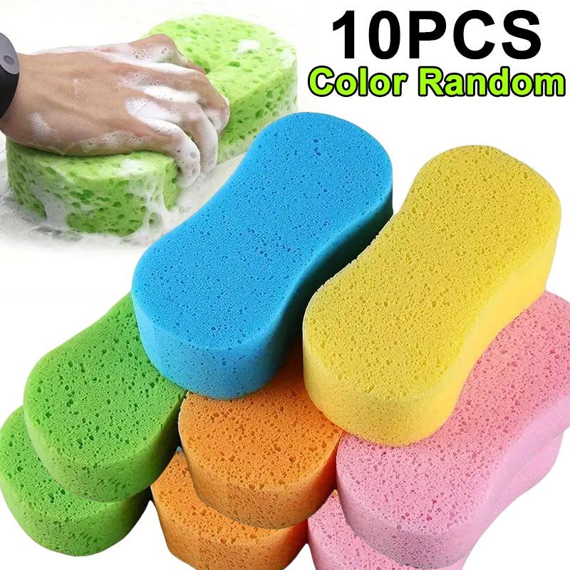 Large Car Wash Sponge Honeycomb Sponges High-density Car Washing Sponge Block Auto Detailing Foam Cleaning Tools Car Accessories