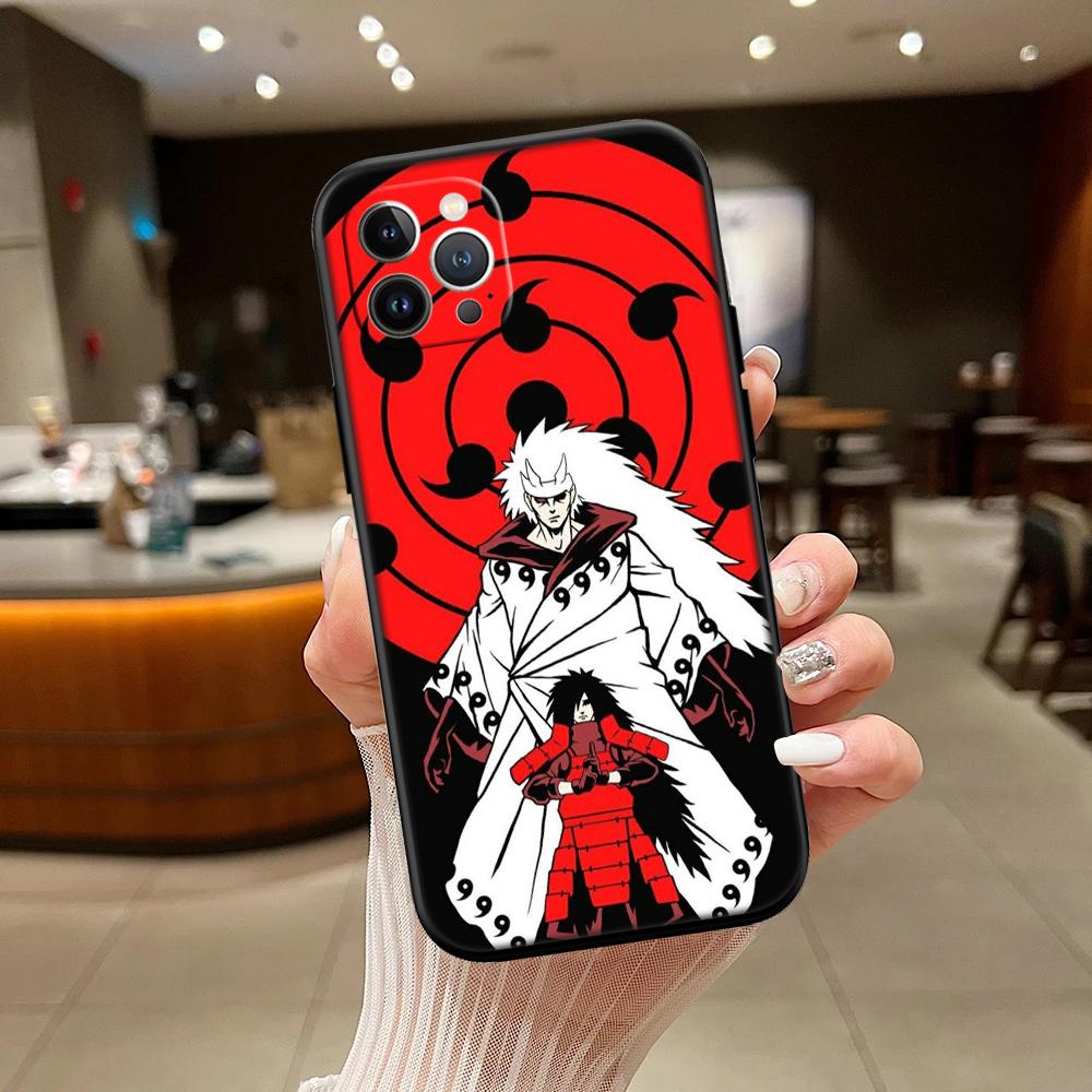 RA26 NARUTO Uchiha Madara Shell Phone Case for Samsung Galaxy Note 10 20 S23 S24 S25 Ultra FE Plus Edge Lite A02S A35 A07 A17