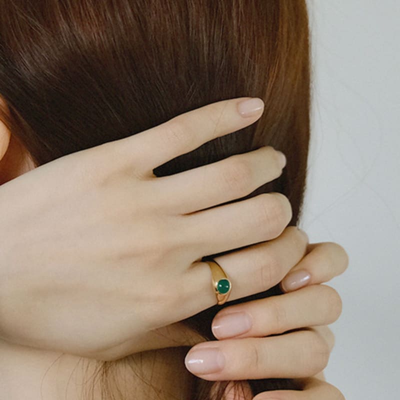 Pinaf Sole ring _ green