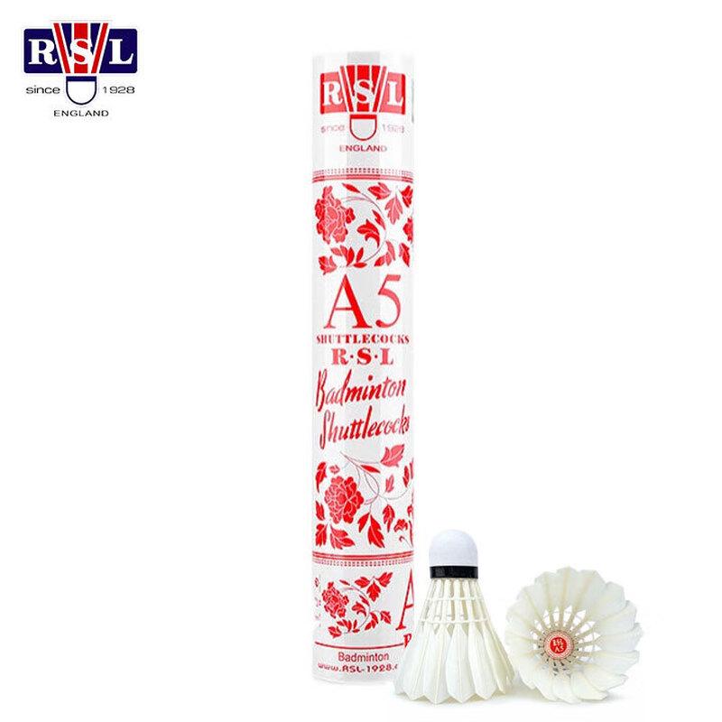 RSL A5 Goose Feather Badminton Shuttlecock